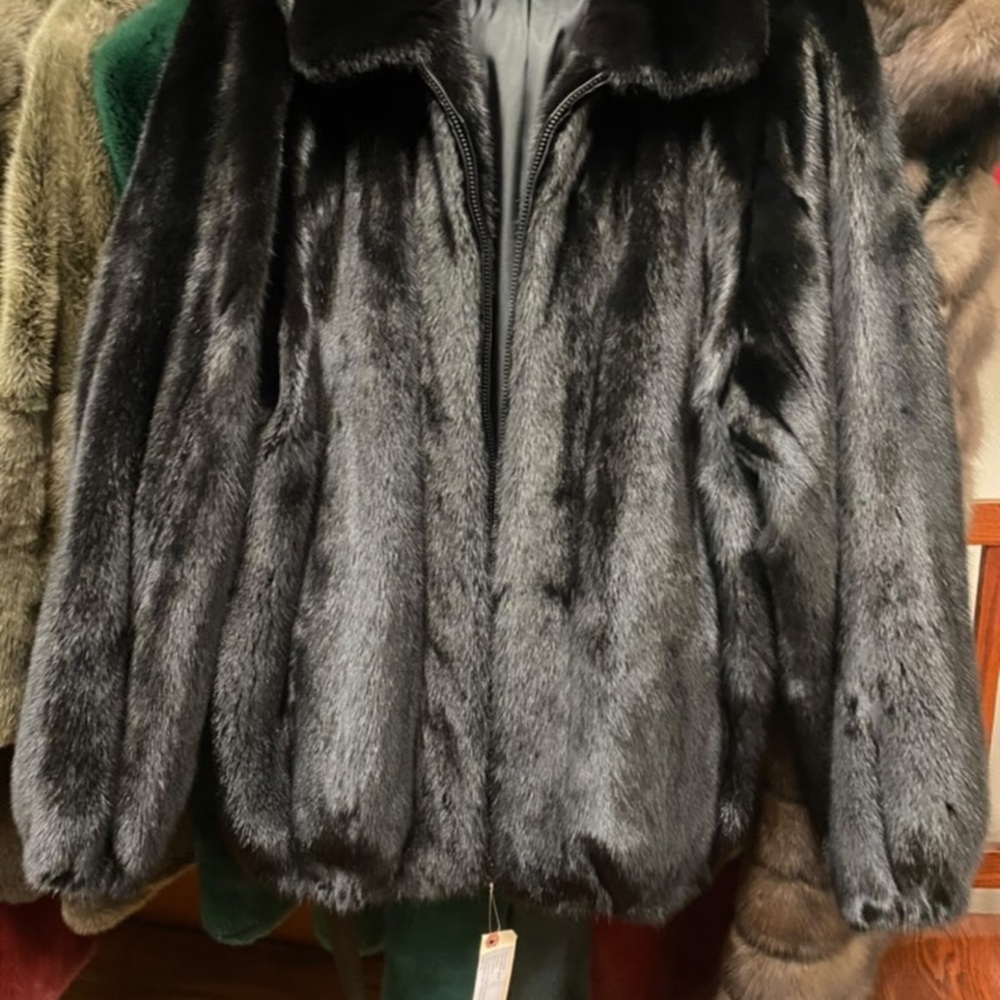 Elegant Black Faux Fur Teddy Jacket